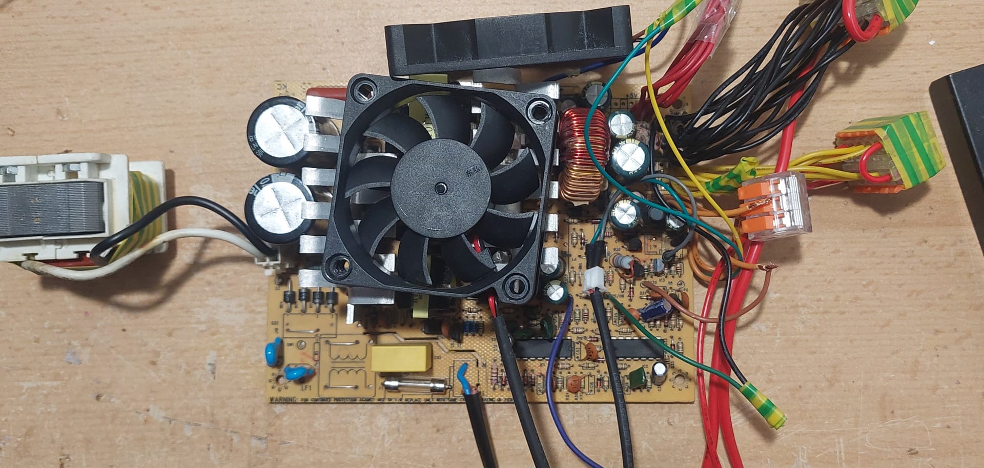 Using old power supplies for insane ideas.
